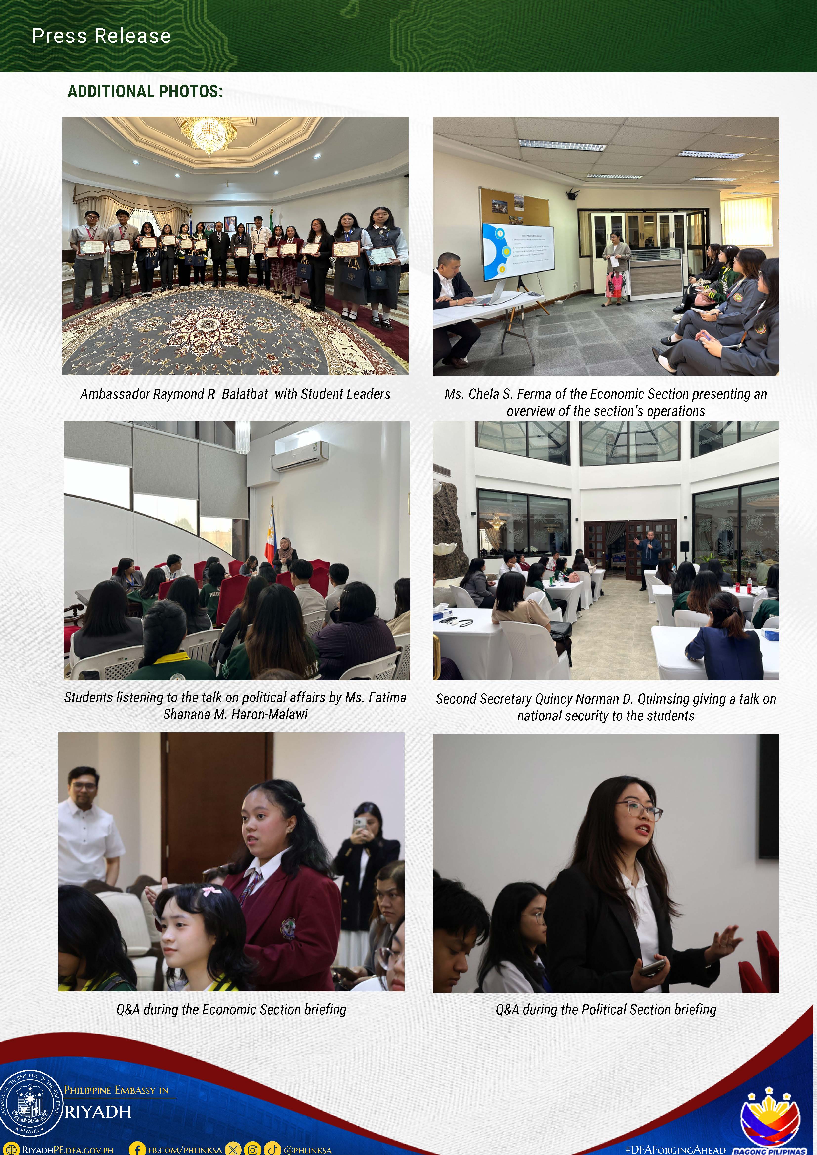 PR 020 2025 STUDENT LEADERS IMMERSION PROGRAM Page 3