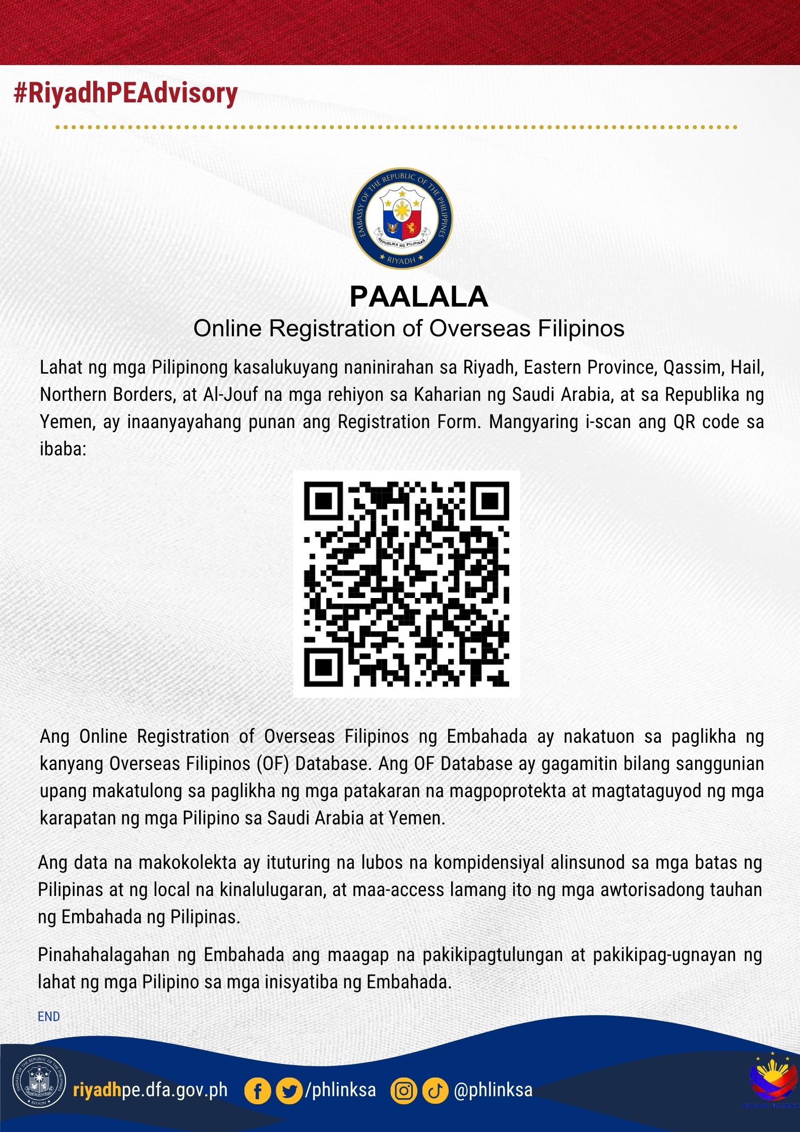 PR 024 2025 Online Registration of Overseas Filipinos Fil