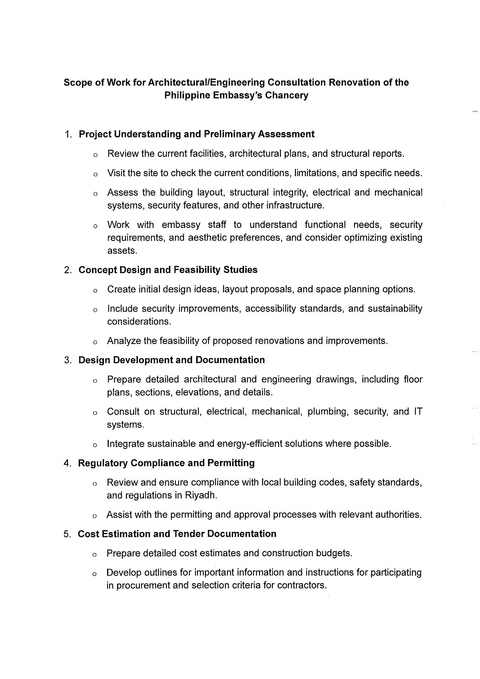 ZRY L 0324 2025 RFQ EMBASSYS CHANCERY RENOVATION Page 2