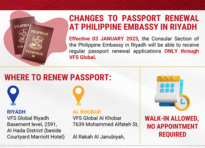 Passport Renewal Changes Banner